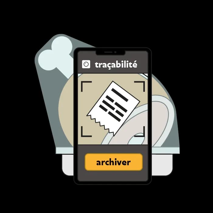 Avec eEAT archivés vos étiquettes fournisseurs avec une simple photo