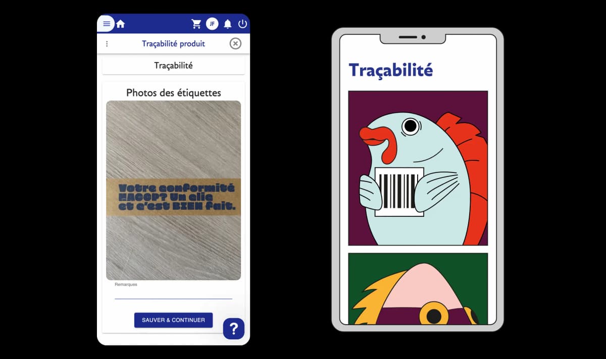 Tracabilité avec l'application eEAT