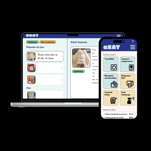 L'application HACCP de eEAT