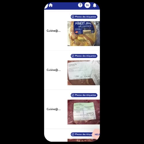 Archivage de la tracabilité sur l'application eEAT
